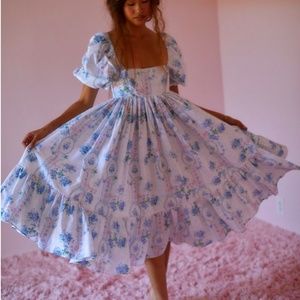 Selkie - La Belle Etoile French Puff Dress - Size 10 - NWT